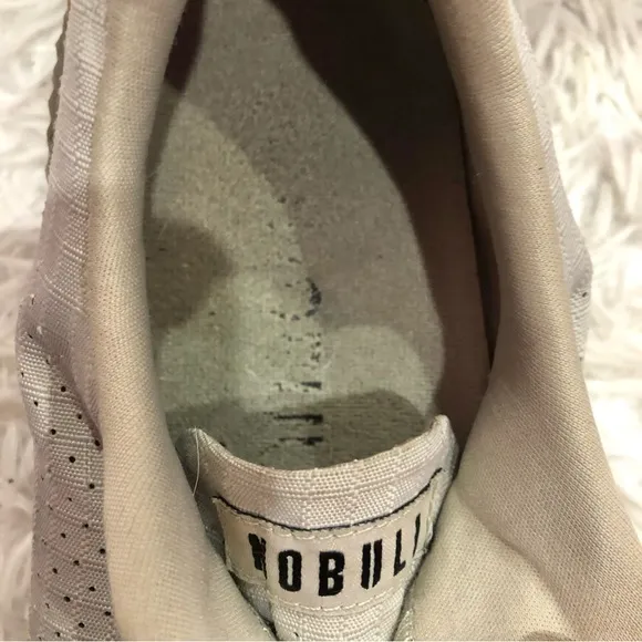 No Bull Ripstop Runner Sneakers Ivory Grey men 9.5