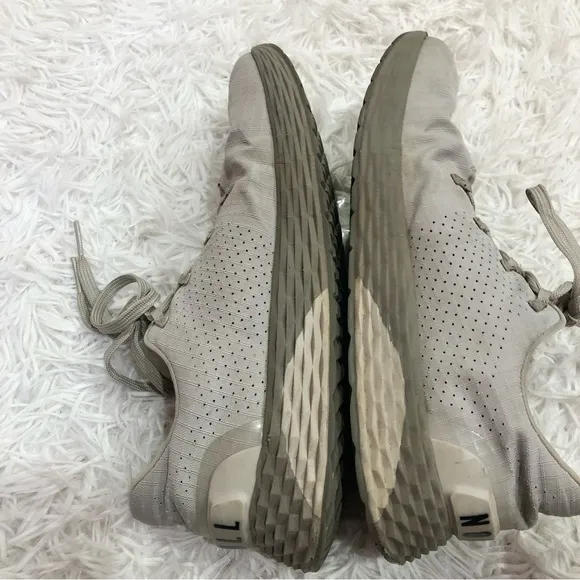 No Bull Ripstop Runner Sneakers Ivory Grey men 9.5
