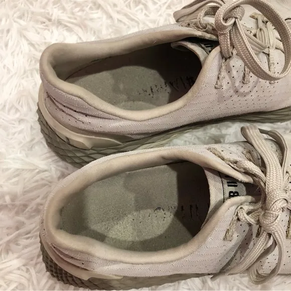 No Bull Ripstop Runner Sneakers Ivory Grey men 9.5
