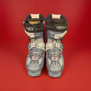 Nordica Women’s Gray Ski Boots Size 6 (23)Thermo Comfort Fit 275 Mm Energy Rail