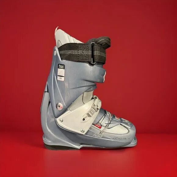 Nordica Women’s Gray Ski Boots Size 6 (23)Thermo Comfort Fit 275 Mm Energy Rail