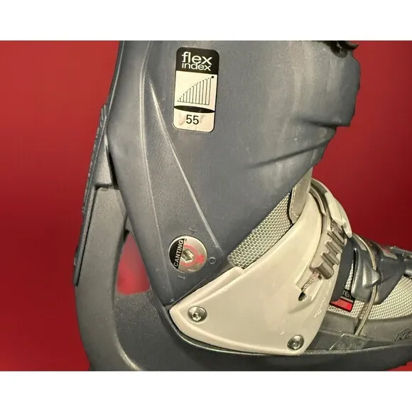 Nordica Women’s Gray Ski Boots Size 6 (23)Thermo Comfort Fit 275 Mm Energy Rail