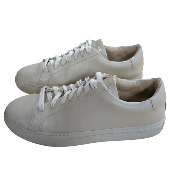 Nothing New Women's Unoriginal Taupe Upcycled Sneakers Size 9