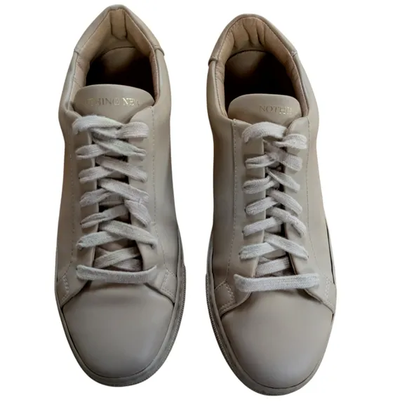 Nothing New Women's Unoriginal Taupe Upcycled Sneakers Size 9