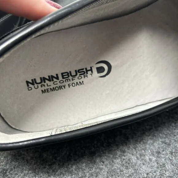 Nunn Bush Loafer Shoes Men’s Size 12 Black Leather Casual To Dressy