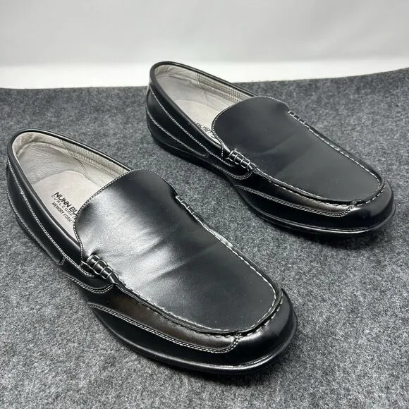 Nunn Bush Loafer Shoes Men’s Size 12 Black Leather Casual To Dressy