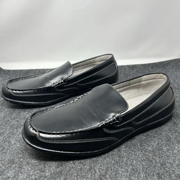 Nunn Bush Loafer Shoes Men’s Size 12 Black Leather Casual To Dressy