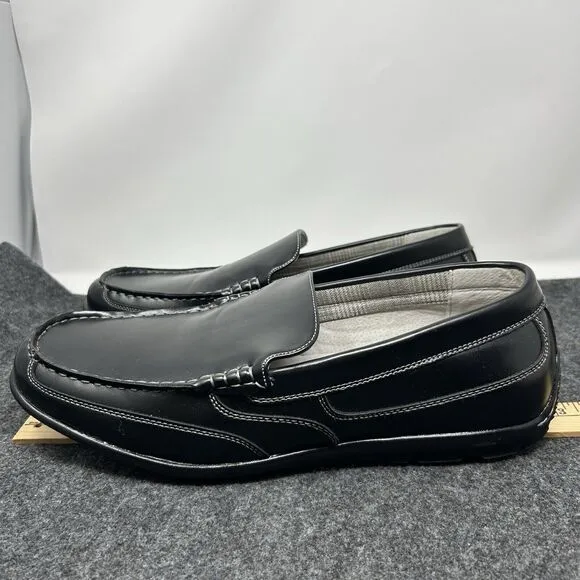 Nunn Bush Loafer Shoes Men’s Size 12 Black Leather Casual To Dressy