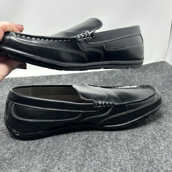 Nunn Bush Loafer Shoes Men’s Size 12 Black Leather Casual To Dressy