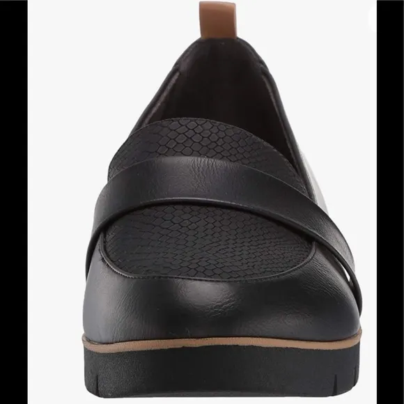 NWOB! DR SCHOLL'S Size 8.5 black Webster loafers