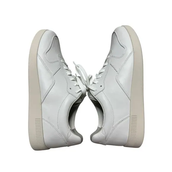 NWOB Everlane The ReLeather Court Sneaker White Womens 11.5 Mens 9.5 Versatile