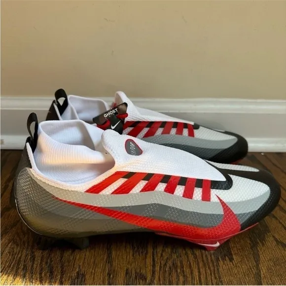 NWOT Nike Vapor Edge Pro 360 Cleats Black Orange White DV0778-002 Men’s 12