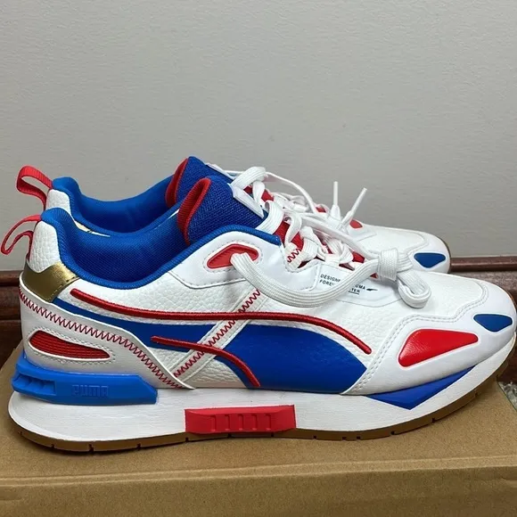 NWOT PUMA MIRAGE TECH RWB Men Size 9.5 90s Inspired Sneakers