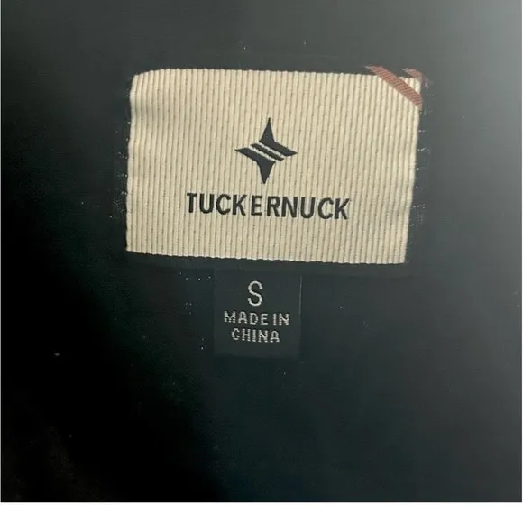 NWOT Tuckernuck Small Women's BlackCallahan Dress Ruffle Hem Swing Oversized