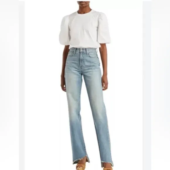 NWT $278 VERONICA BEARD DYLAN CLASSIC STRAIGHT-LEG JEANS SZ 27