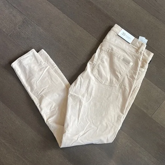 NWT 7 For All Mankind Size 33 Skinny Leg Jeans Mid Rise - Ankle Length