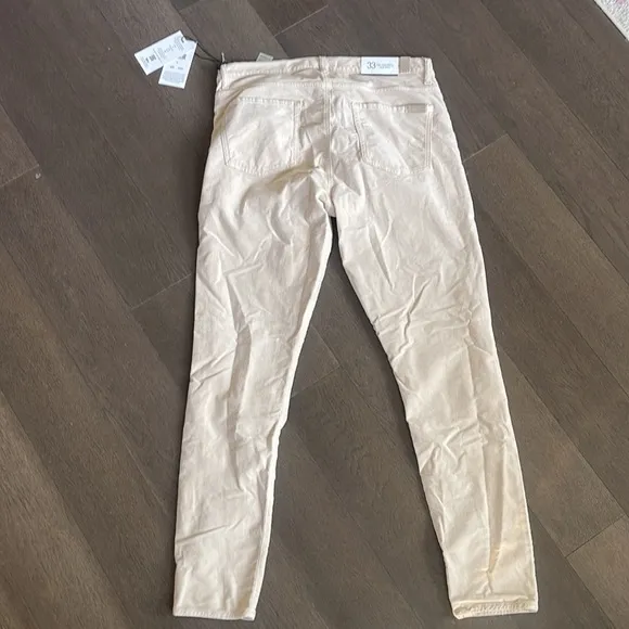 NWT 7 For All Mankind Size 33 Skinny Leg Jeans Mid Rise - Ankle Length