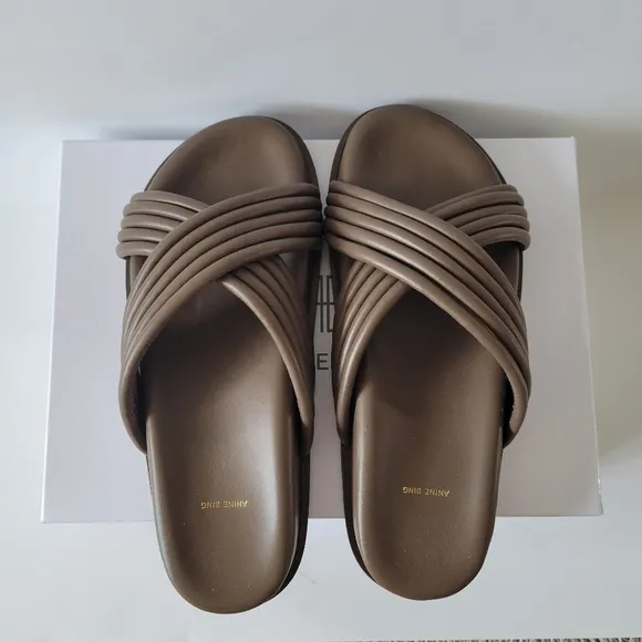 NWT ANINE BING IPANEMA SLIDES | 8