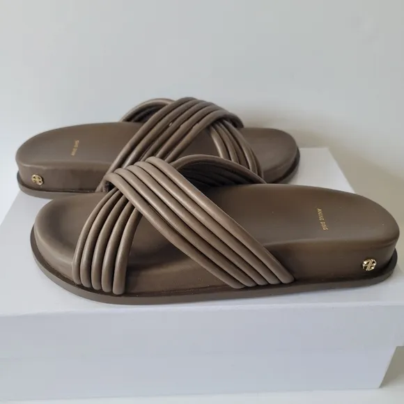 NWT ANINE BING IPANEMA SLIDES | 8