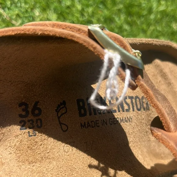 NWT BIRKENSTOCK Braided Gizeh Sandal!