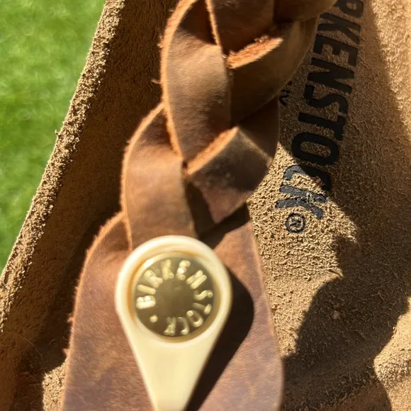 NWT BIRKENSTOCK Braided Gizeh Sandal!