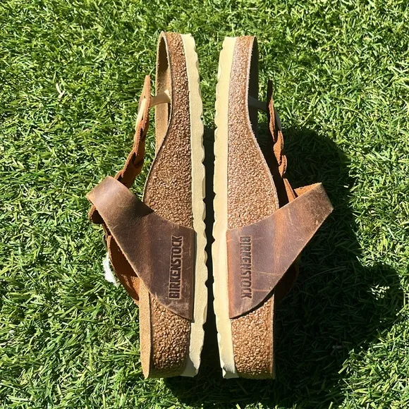 NWT BIRKENSTOCK Braided Gizeh Sandal!