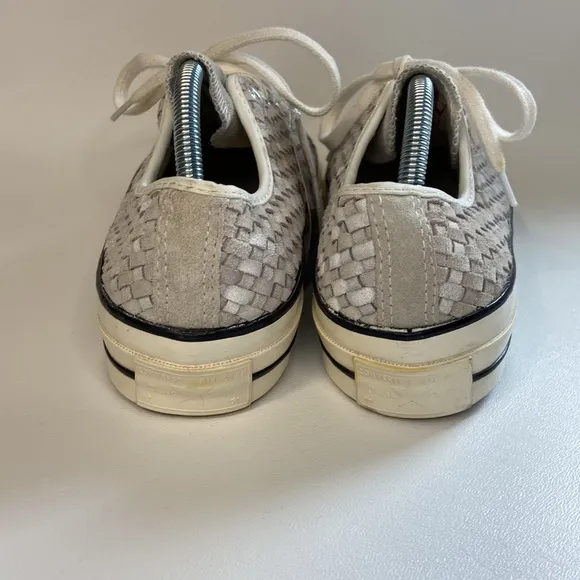 NWT Converse Chuck Taylor 70 Ox Woven Suede Neutral Sneakers
