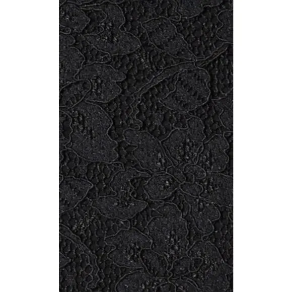 NWT Diane von Furstenberg Black Zarita Lace V-Back Iconic Dress size US 8