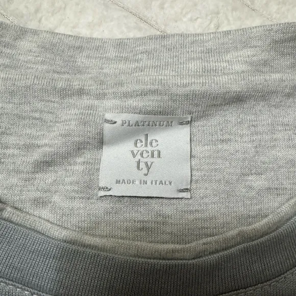 NWT Eleventy Tipped Giza T Shirt