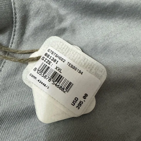 NWT Eleventy Tipped Giza T Shirt