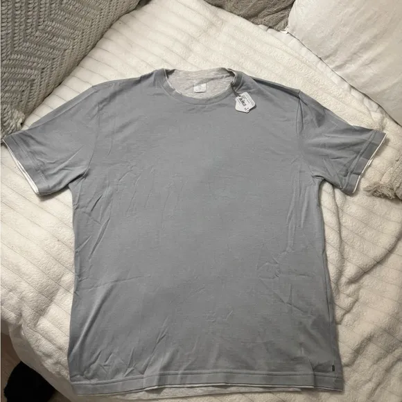 NWT Eleventy Tipped Giza T Shirt
