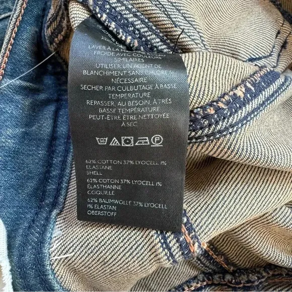 NWT Free People We The Free Love Stone Bootcut Flare Jeans Denim Blue