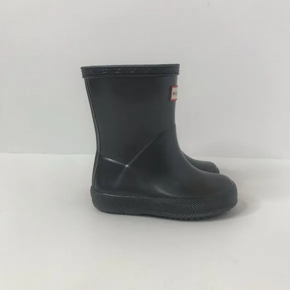 NWT Hunter First Classic Nebula Black Rain Boot