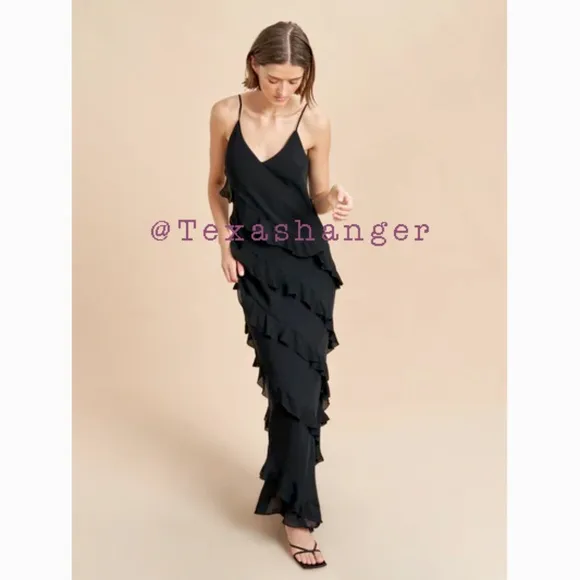 NWT La Ligne Gio Dress XS Black