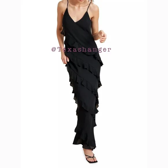 NWT La Ligne Gio Dress XS Black