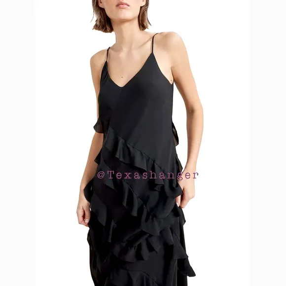 NWT La Ligne Gio Dress XS Black