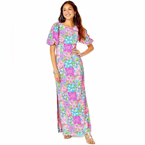 NWT Lilly Pulitzer‎ Kimberle Maxi Take it from your Mums Size 00