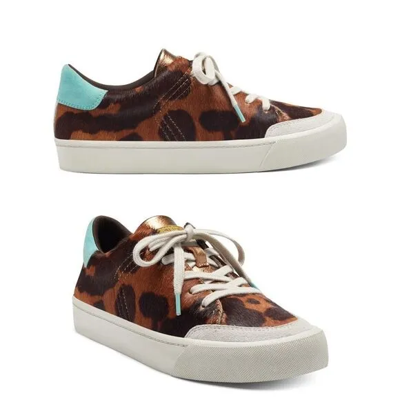 NWT Louise Et Cie Baraz Animal Print Sneakers 6.5