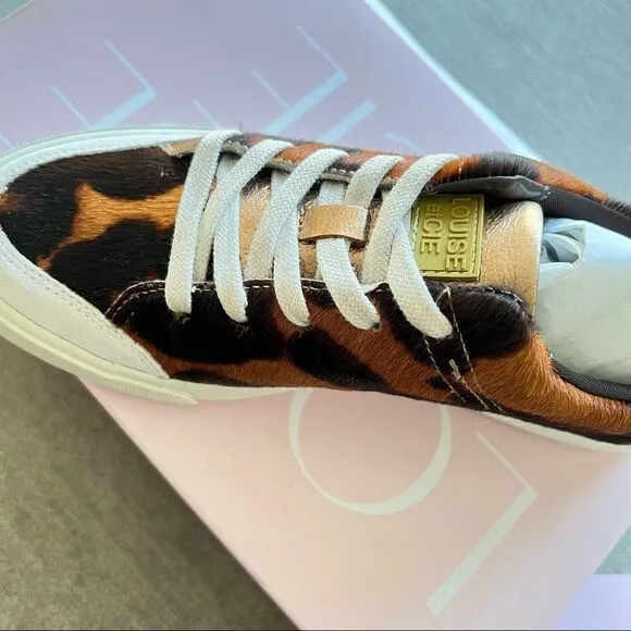 NWT Louise Et Cie Baraz Animal Print Sneakers 6.5