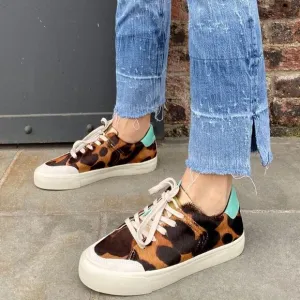 NWT Louise Et Cie Baraz Animal Print Sneakers 6.5