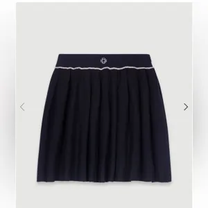 NWT Maje Pleated knit short skirt