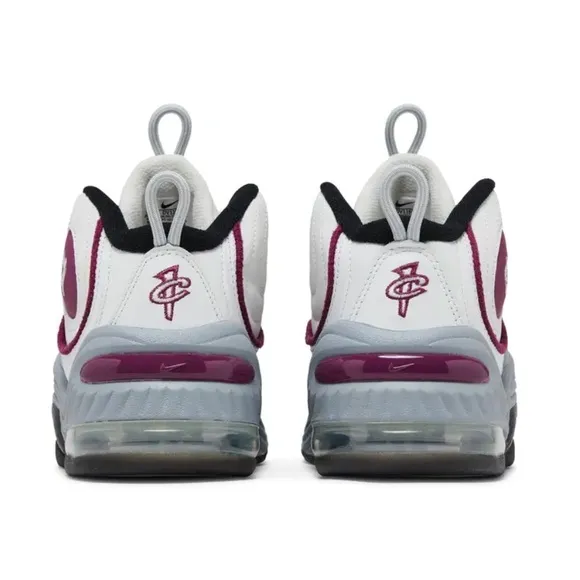 NWT Nike | Women’s white/purple Air Penny II lace up basketball shoes, size 6.5