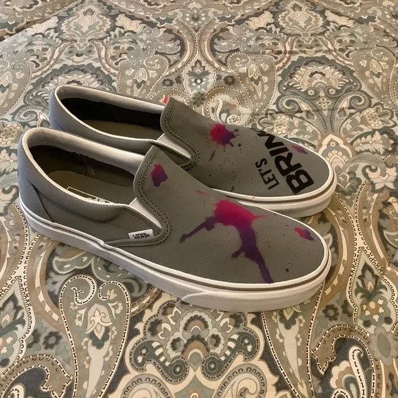 NWT RARE Vans x Dell Tech “LETS BRING IT”Sneakers