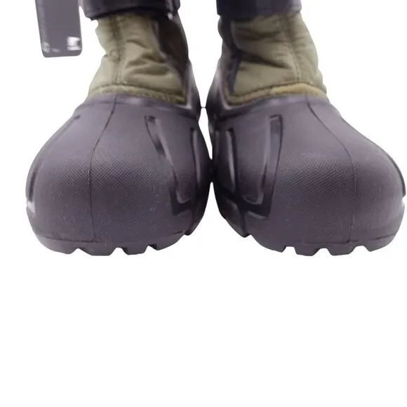 NWT Sorel Flurry Hiker Snow Boots Youth Sz 6 Green Camouflage Waterproof Outdoor