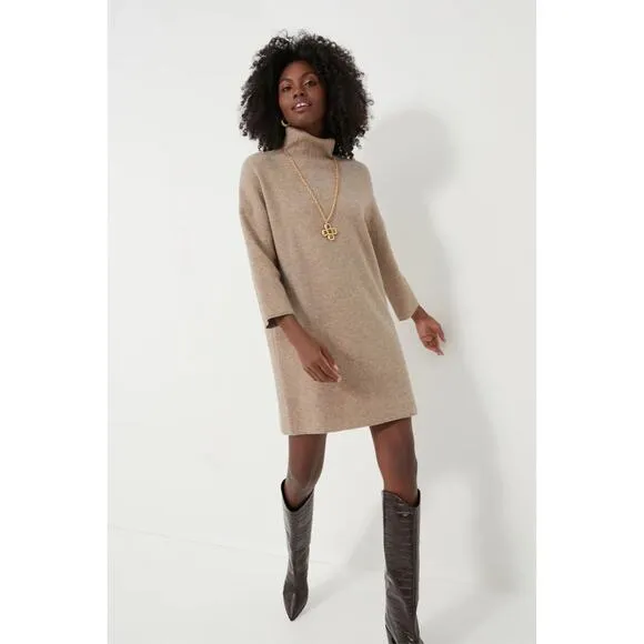 NWT Tuckernuck Hazelwood Vivianne Dress Size L Beige Neutral Pomander Place