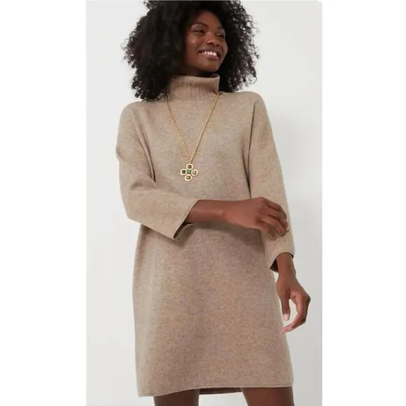 NWT Tuckernuck Hazelwood Vivianne Dress Size L Beige Neutral Pomander Place