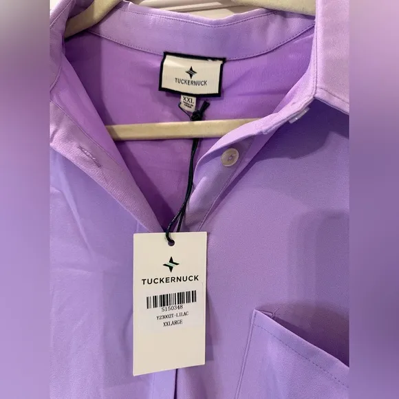 NWT TUCKERNUCK Lilac Crepe Callahan Shirt Dress Sz XXL