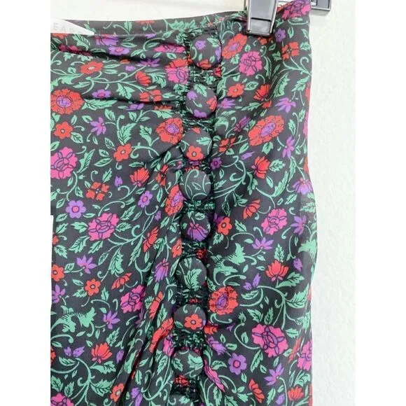 NWT Veronica beard 100% silk Minetta skirt