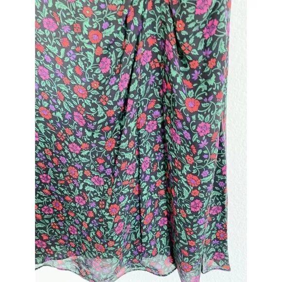 NWT Veronica beard 100% silk Minetta skirt