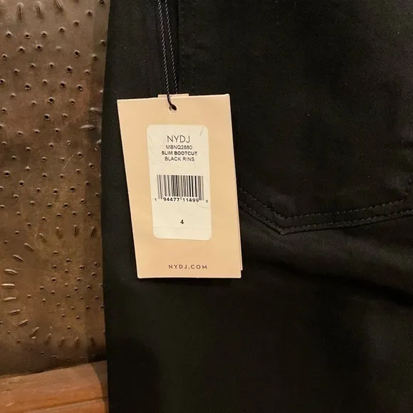 NYDJ‎ Slim Bootcut Black Jeans